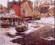 Mulhaupt, Frederick John Winter Harbor oil painting picture wholesale
